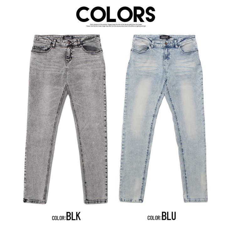 デニムパンツ メンズ ケミカル | SILVER BULLET | 詳細画像20 