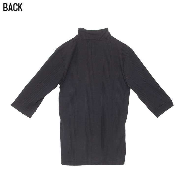 ポロシャツ メンズCavariA【キャバリア】ランダムテレコ七分袖ポロシャツ 全… | SILVER BULLET | 詳細画像17 