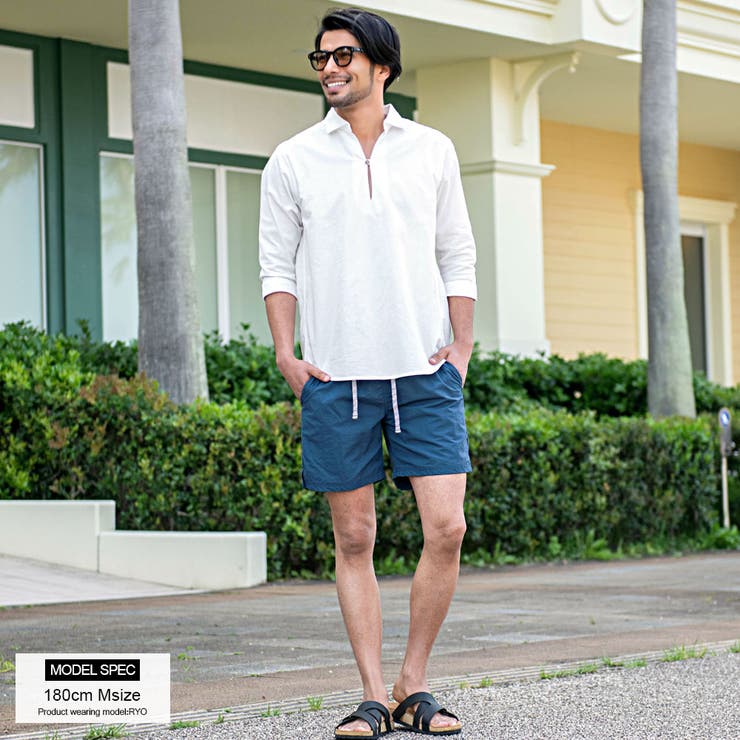 ショートパンツ メンズ ハーフパンツ[品番：SILM0014271