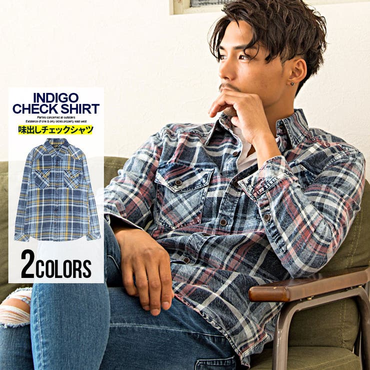 チェックシャツ メンズ 長袖 品番 Silm000 Silver Bullet シルバーバレット のメンズファッション 通販 Shoplist ショップリスト