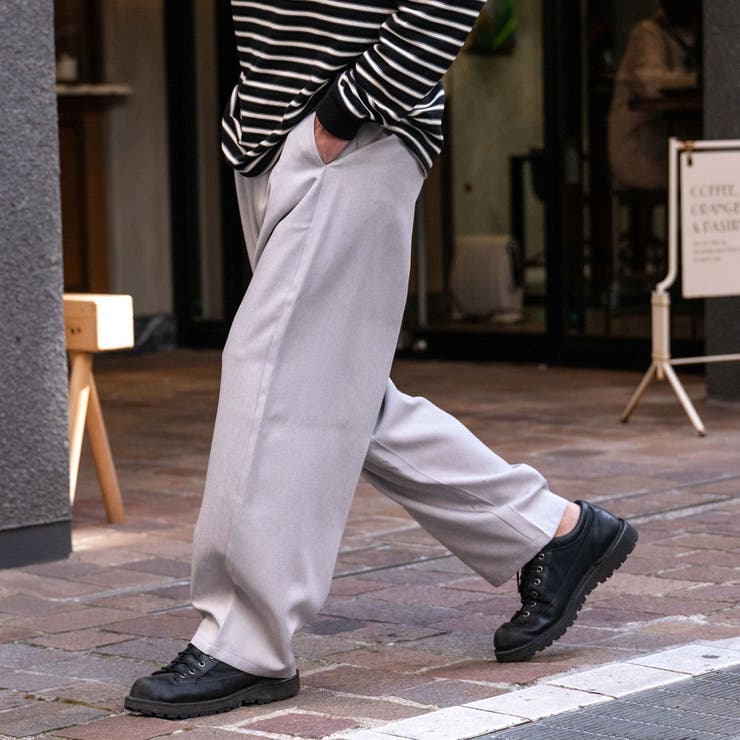 カーブパンツ メンズ おしゃれ[品番：SILM0014869]｜SILVER