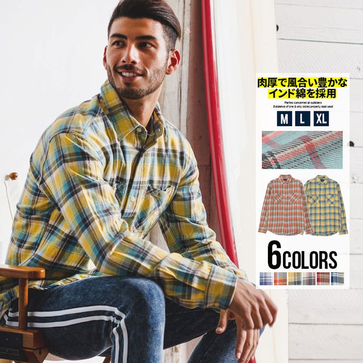 チェックシャツ メンズ ネルシャツ 品番 Silm Silver Bullet シルバーバレット のメンズ ファッション通販 Shoplist ショップリスト