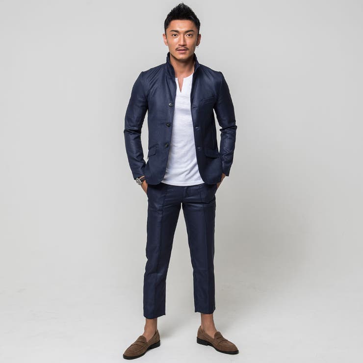 アンクルパンツ バスケット織り CavariA【キャバリア】バスケット織りパンツ | SILVER BULLET | 詳細画像5 