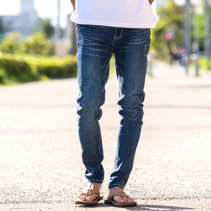 デニムパンツ メンズ おしゃれ[品番：SILM0014357]｜SILVER