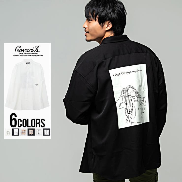 長袖 シャツ バックプリント[品番：SILM0009893]｜SILVER BULLET 