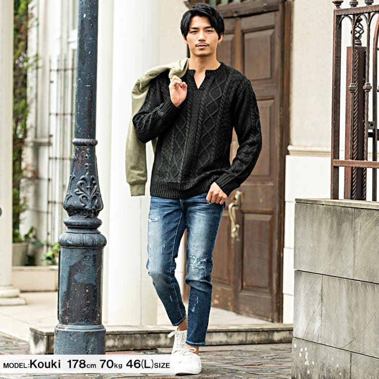 ニット メンズ セーター 品番 Silm Silver Bullet シルバーバレット のメンズ ファッション通販 Shoplist ショップリスト