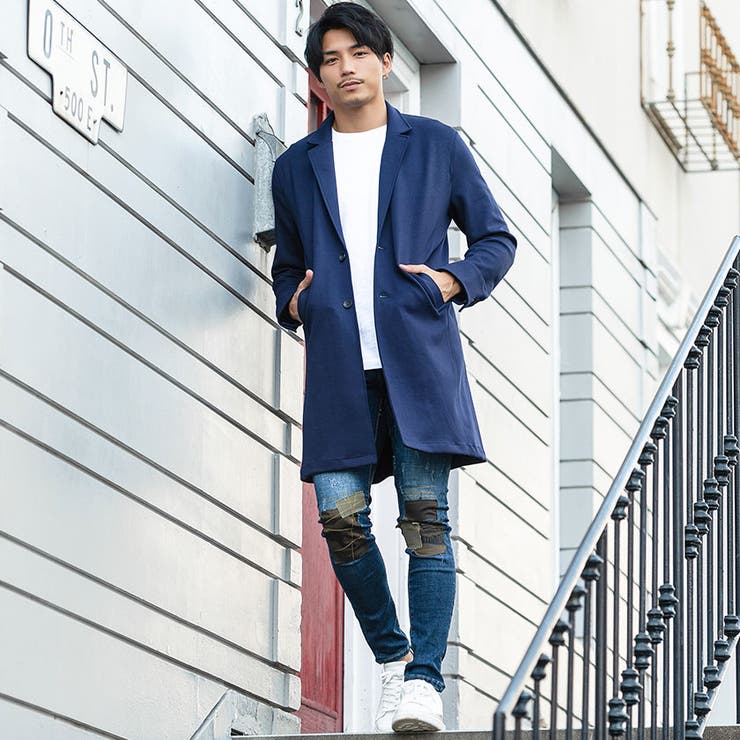 チェスターコート メンズ コート 品番 Silm Silver Bullet シルバーバレット のメンズ ファッション通販 Shoplist ショップリスト