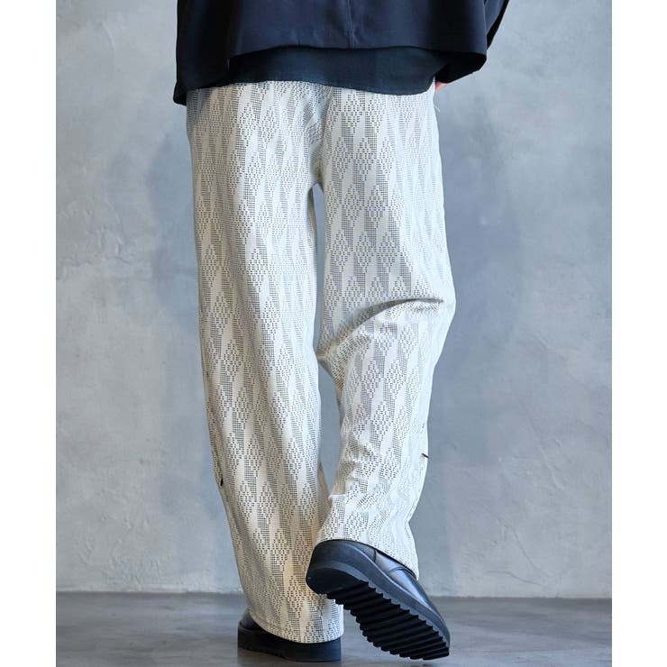 イージーパンツ メンズ 総柄 | SILVER BULLET | 詳細画像15 