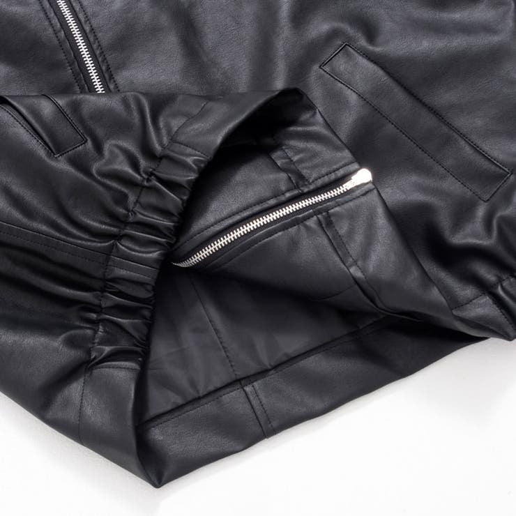 レザージャケット メンズ PUレザー[品番：SILM0013307]｜SILVER BULLET