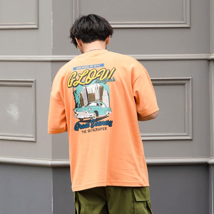 Tシャツ/カットソー(半袖/袖なし)AMBUSH 19SS Tシャツ 半袖 サイズ 2 オレンジ