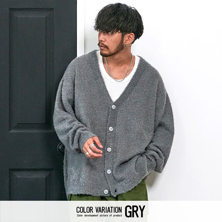Brahmin◆カーディガン(厚手)/38/ポリエステル/GRY// ショールカラー カーディガン コージーシック(9920400157