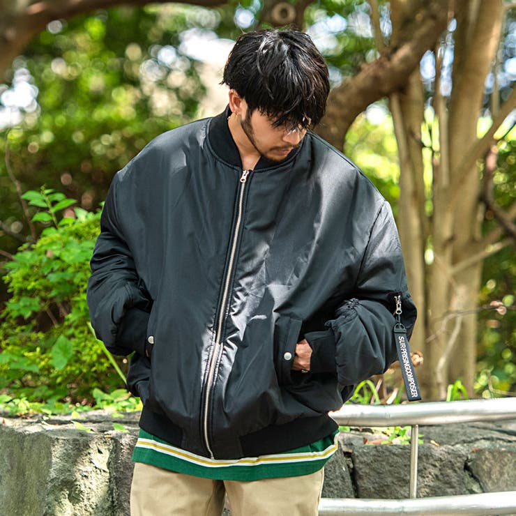 BLK(ブラック)】MA 1 アウター[品番：SILM0012238]｜SILVER BULLET