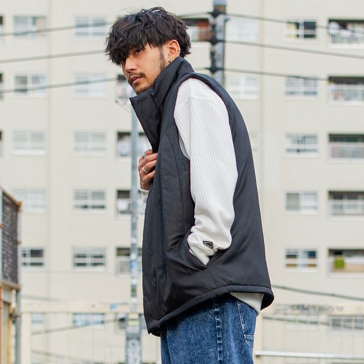 中綿ベスト メンズ 中綿ブルゾン | SILVER BULLET | 詳細画像5 