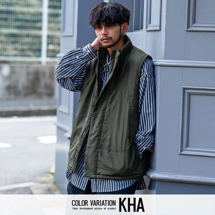 中綿ベスト メンズ 中綿ブルゾン | SILVER BULLET | 詳細画像9 