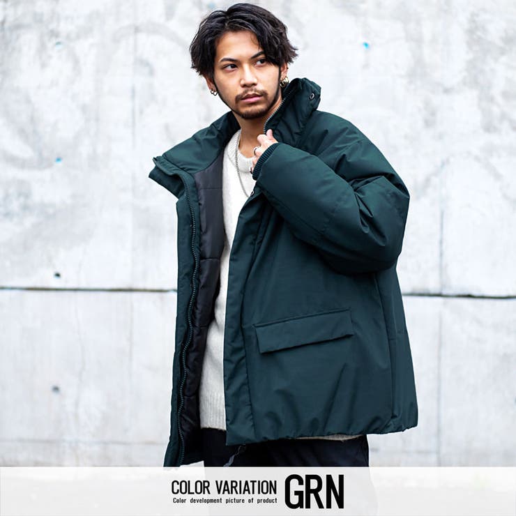GRN(グリーン) | 中綿ジャケット メンズ ブルゾン | SILVER BULLET