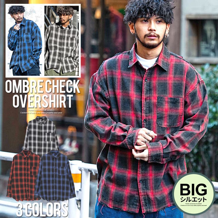 チェックシャツ メンズ シャツ[品番：SILM0012637]｜SILVER  BULLET（シルバーバレット）のメンズファッション通販｜SHOPLIST（ショップリスト）