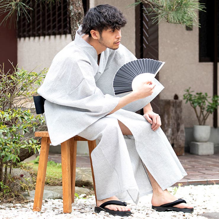 浴衣 メンズ セット[品番：SILM0013056]｜SILVER BULLET