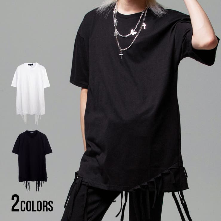 CavariA キャバリア フリンジデザインTシャツ | SILVER BULLET | 詳細画像1 