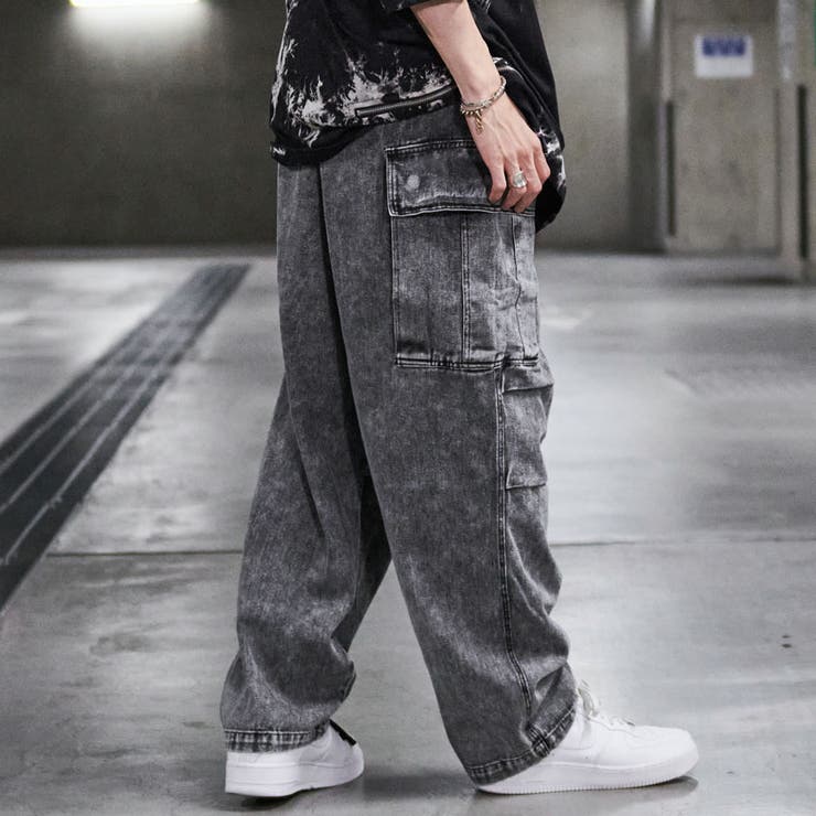 デニムパンツ メンズ おしゃれ[品番：SILM0013275]｜SILVER