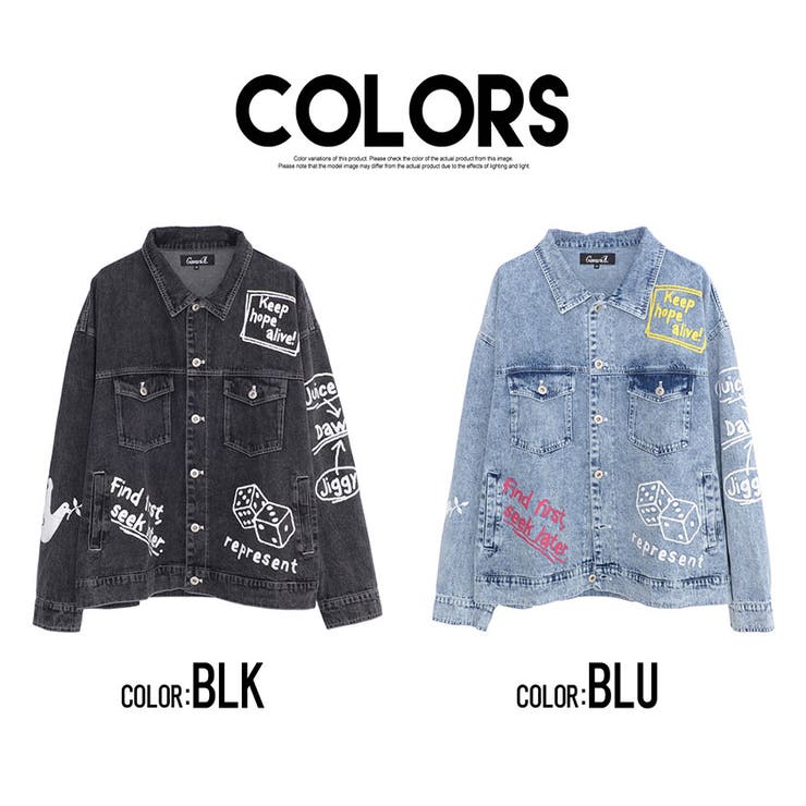 デニムジャケット メンズ Gジャン[品番：SILM0013529]｜SILVER