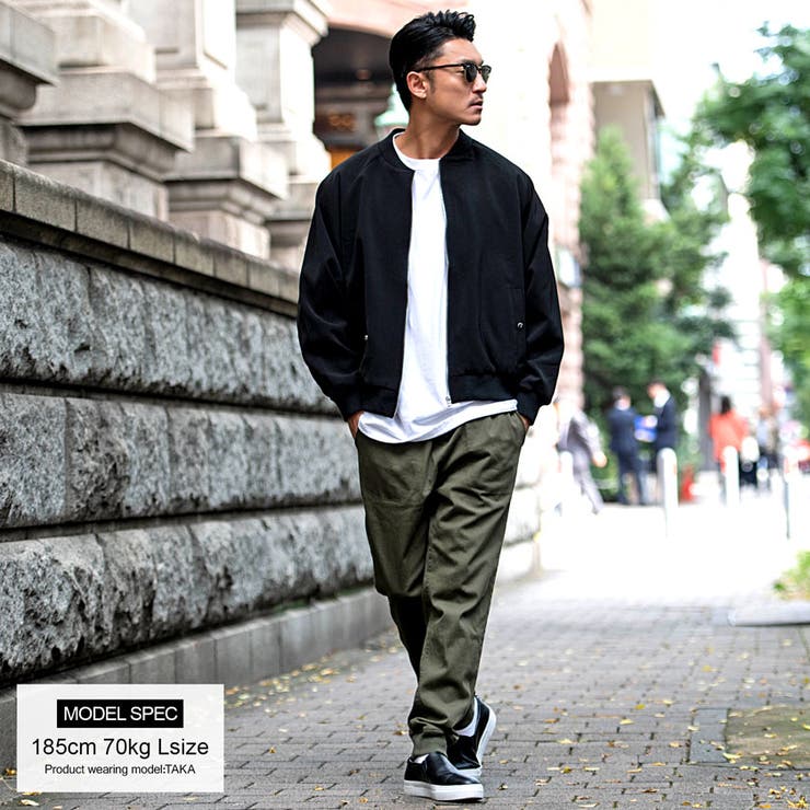 ボンバージャケット メンズ おしゃれ[品番：SILM0013600]｜SILVER