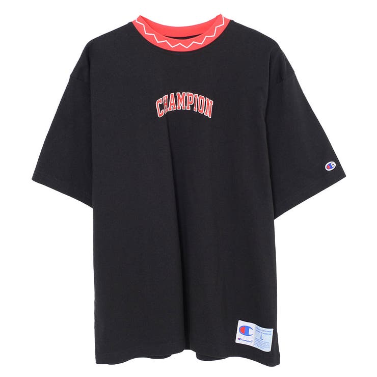 Champion - 超オーバーサイズ チャンピオン NCAA 刺繍目玉