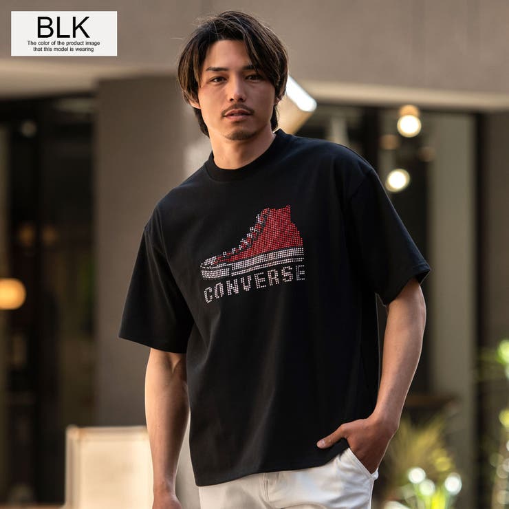CONVERSE コンバース Tシャツ[品番：SILM0013885]｜SILVER