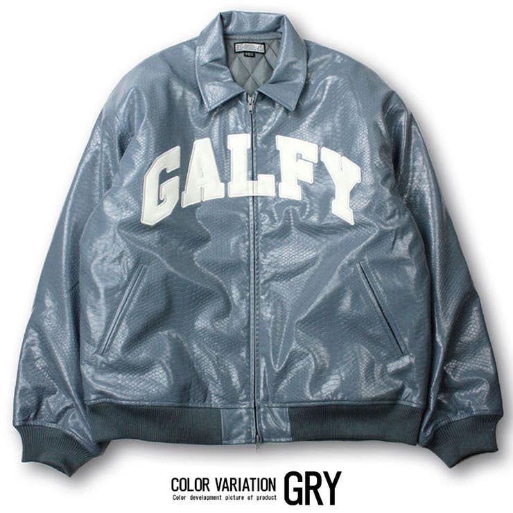 未使用級⭐︎GALFY ガルフィ ジャケット GA×GALFY-安定の別注JKT（ナイロンジャケット）｜GALFY（ガルフィー