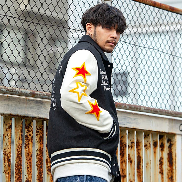 スタジャン メンズ ブランド[品番：SILM0012432]｜SILVER BULLET