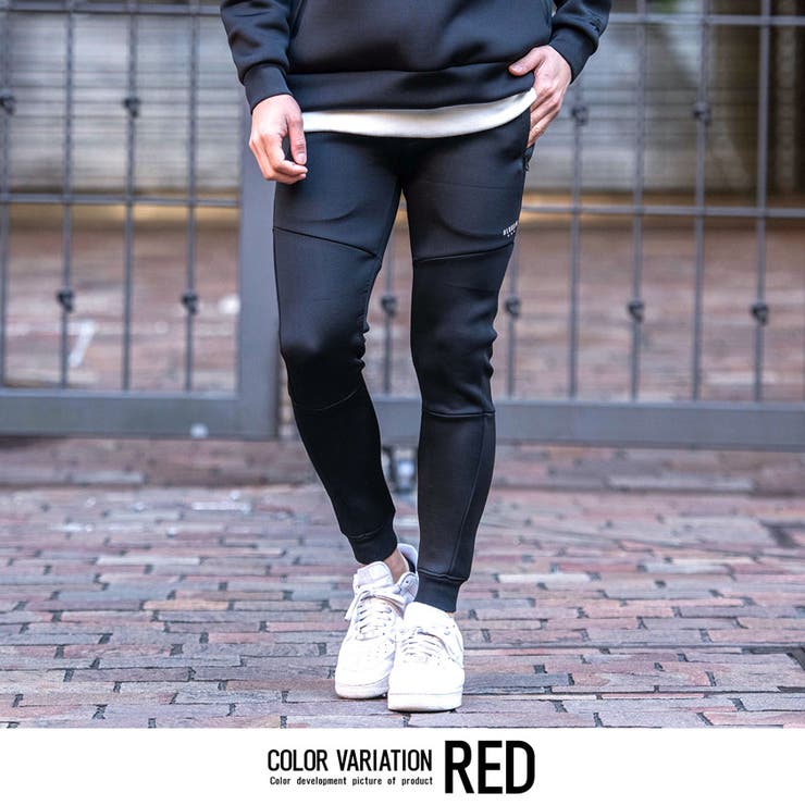 3-3(BLK/ブラック) | ボンディングパンツ メンズ リブパンツ | SILVER BULLET