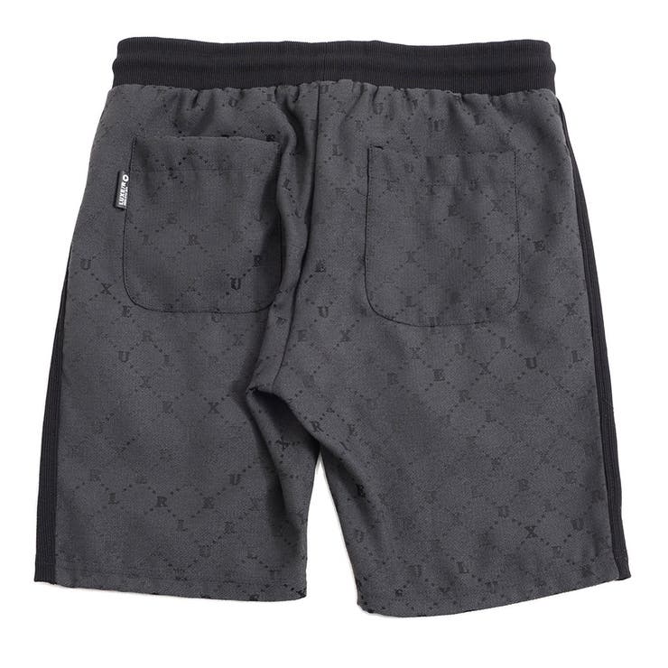 ソリッド xizleショート 短パン Monogram mesh short ハーフパンツ