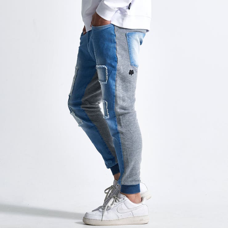 デニムパンツ メンズ ジョガーパンツ | SILVER BULLET | 詳細画像5 