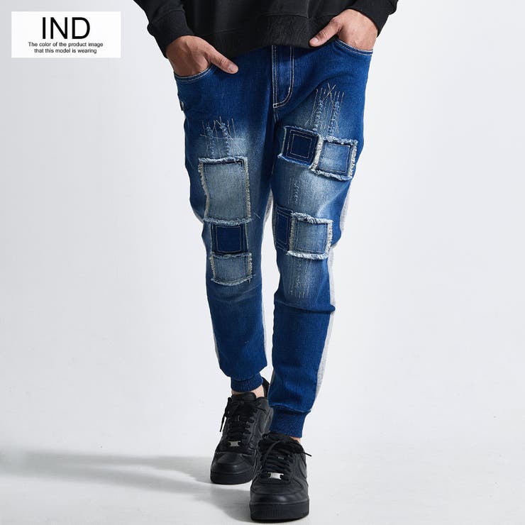 デニムパンツ メンズ ジョガーパンツ | SILVER BULLET | 詳細画像7 