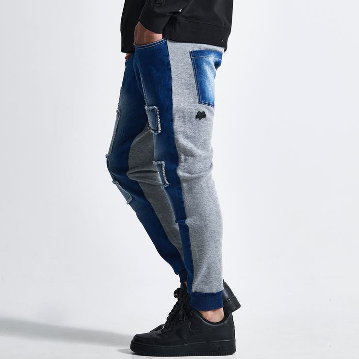 デニムパンツ メンズ ジョガーパンツ | SILVER BULLET | 詳細画像9 