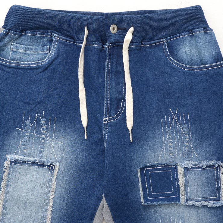 デニムパンツ メンズ ジョガーパンツ | SILVER BULLET | 詳細画像12 