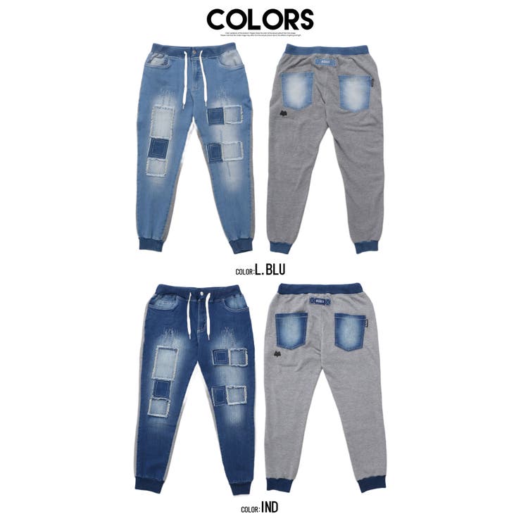 デニムパンツ メンズ ジョガーパンツ | SILVER BULLET | 詳細画像20 