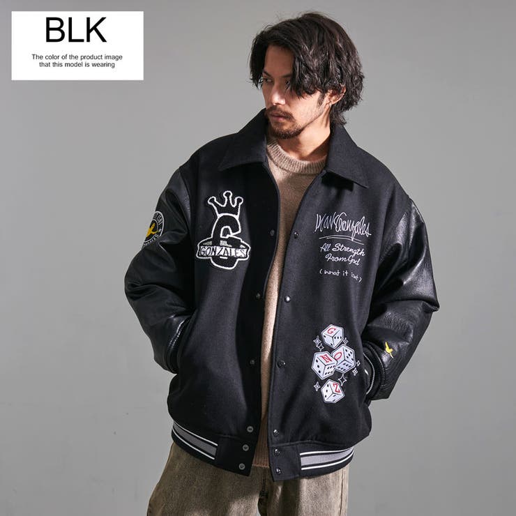 マークゴンザレス KING LOGO中綿フードジャケット 【(What it isNt) ART BY MARK GONZALES】｜メンズカジュアル通販、紳士シニア通販のユナイテッドジャパン-UNITED  JAPAN