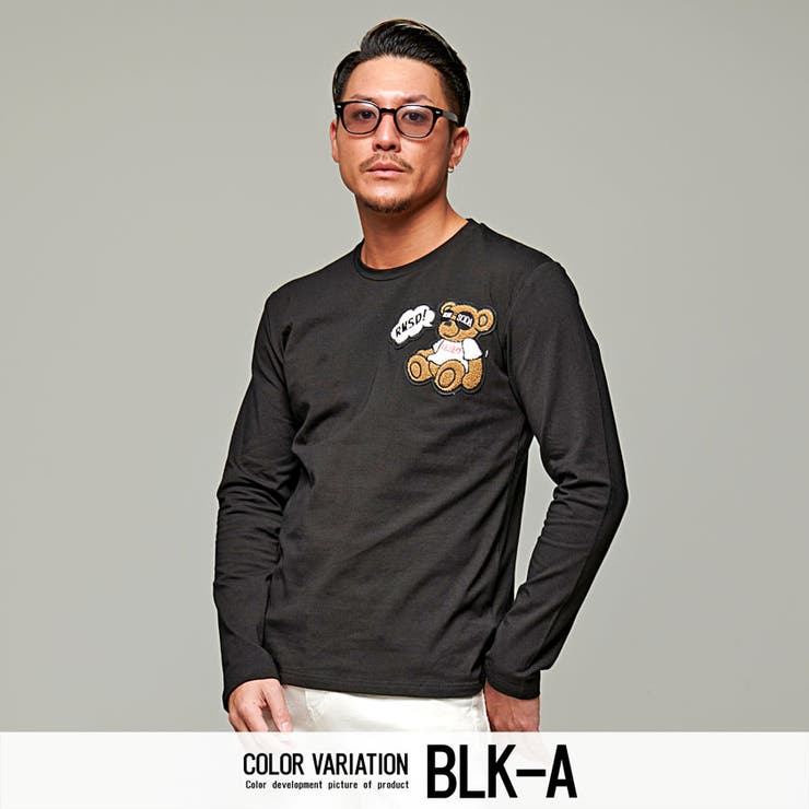 90(BLK-A/ブラック-A) | Tシャツ メンズ 長袖 | SILVER BULLET