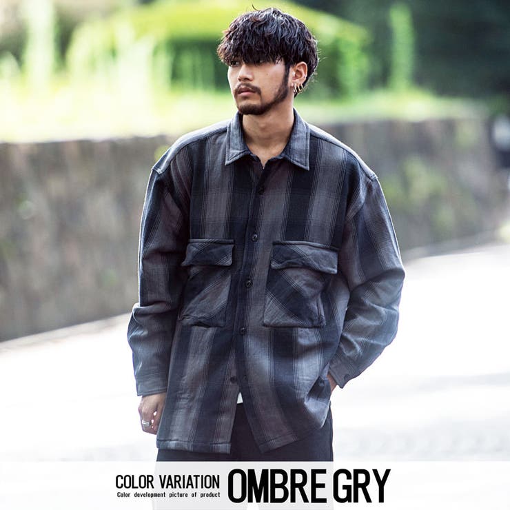 チェックシャツ メンズ ネルシャツ[品番：SILM0012259]｜SILVER