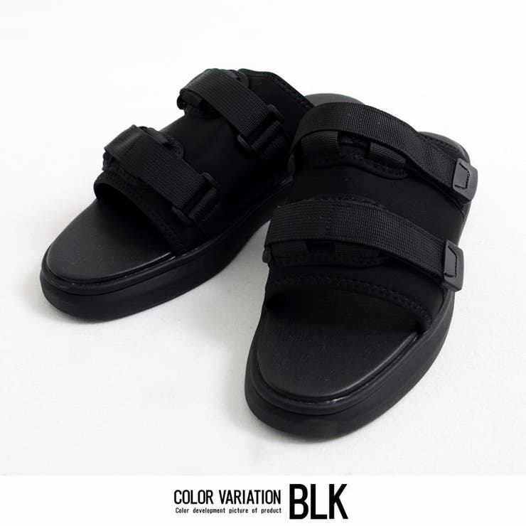 RealBristol ブラック サンダル Mサイズ ブラック（黒）系 F.C.Real