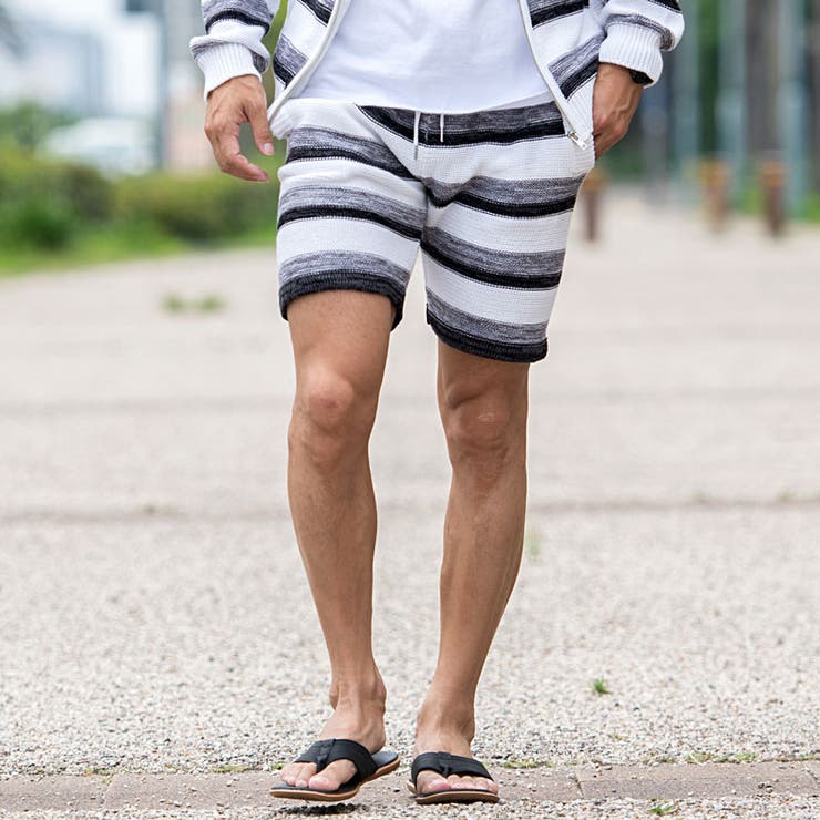 パーカー ショートパンツ セットアップ[品番：SILM0012110]｜SILVER