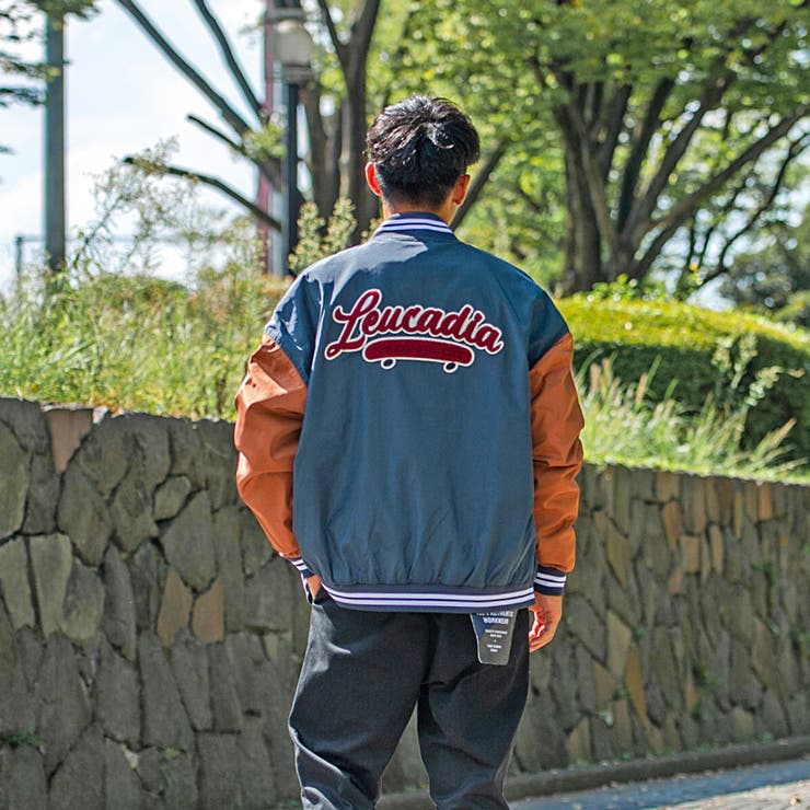 スタジャン メンズ 長袖[品番：SILM0012301]｜SILVER BULLET