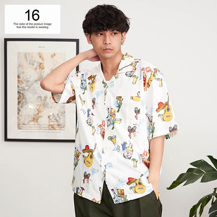 16(MEXICO WHT) | シャツ メンズ おしゃれ | SILVER BULLET