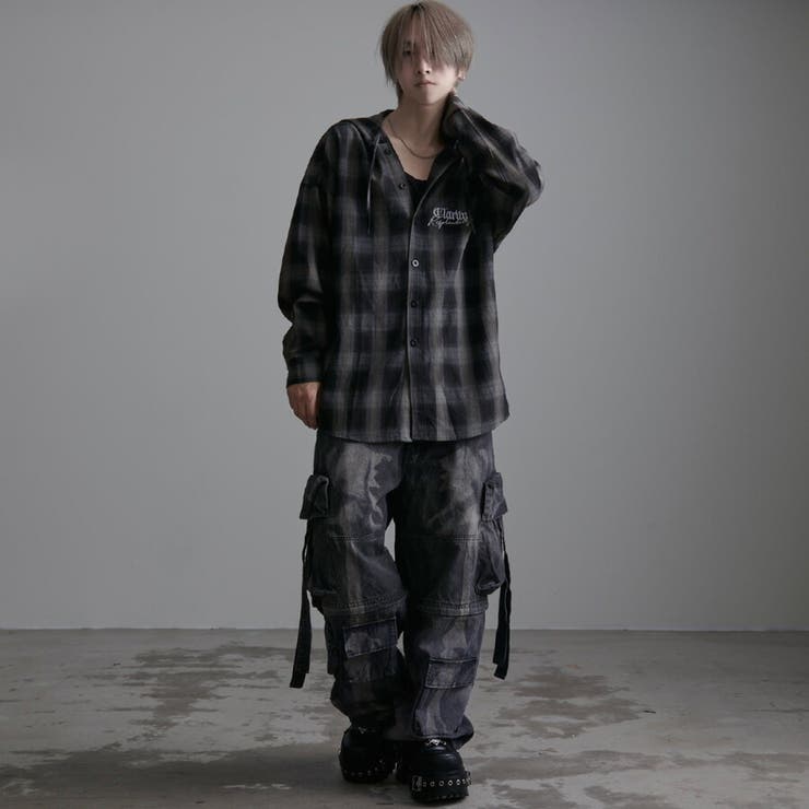 カーゴパンツ メンズ ゆったり[品番：SILM0014877]｜SILVER