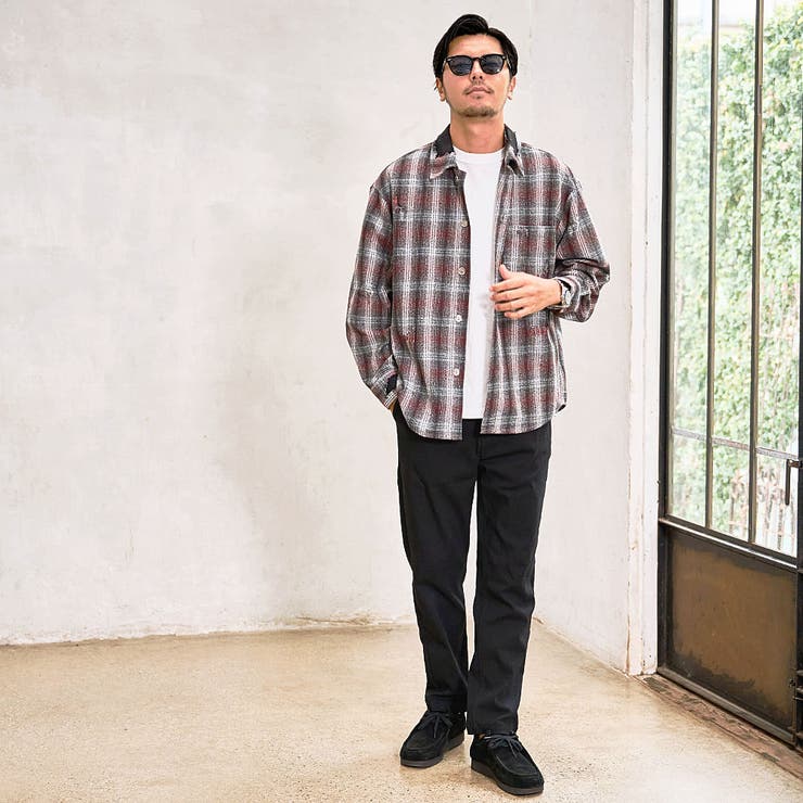 チェックシャツ メンズ 長袖 | SILVER BULLET | 詳細画像8 