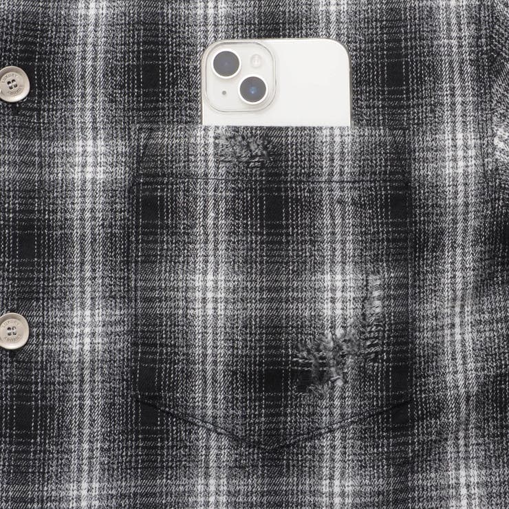 チェックシャツ メンズ 長袖 | SILVER BULLET | 詳細画像15 