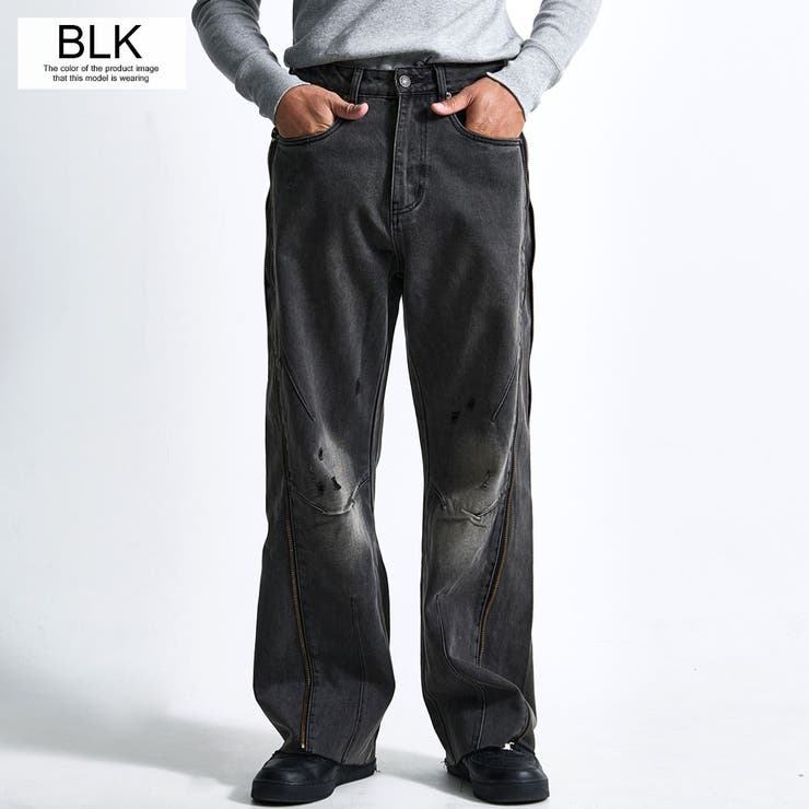 ワイドパンツ メンズ 大きいサイズ | SILVER BULLET | 詳細画像3 