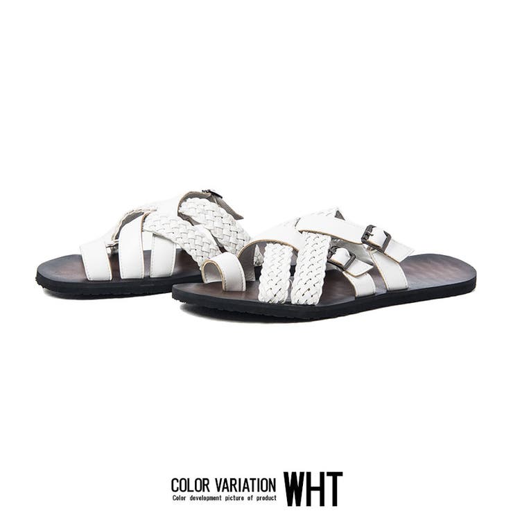 SB select【シルバーバレットセレクト】編み込み ベルトサンダル | SILVER BULLET | 詳細画像6 