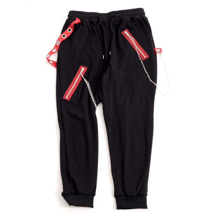 サルエルパンツ メンズ ボンテージパンツ[品番：SILM0014237]｜SILVER