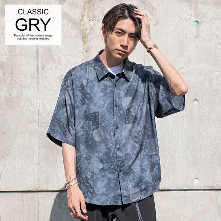 18(CLASSIC GRY) | シャツ メンズ おしゃれ | SILVER BULLET